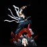 Dual Blade Mode Tengen Uzui Pillar Scene Effect Combat Figurine Model