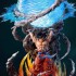 Dragon Ball GK Hunter Spirit Bomb Goku Figurine Super Saiyan Light-Up Statue Model