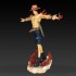 One Piece Ace Arms-Out Non-Luminous Cross Statue Figure