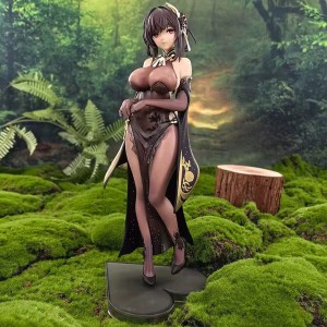 Jian Zhen Hai Luxurious Qipao Anime Figure | Sexy Girl Model